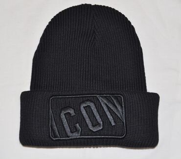 Шапка / Dsquared Icon / новая (черная)