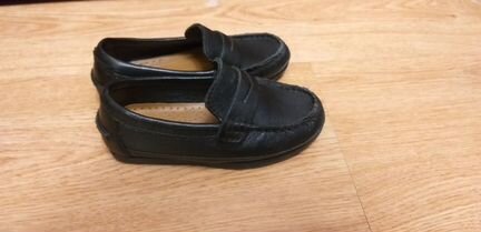 Кожанные мокасины zara 26
