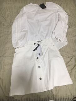 Юбка ASOS/рубашка Lime