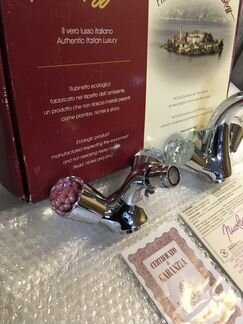 Смесители Nicolazzi Swarovski для раковины и биде