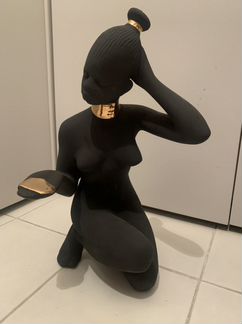 Скульптура утро африканки дулевский завод