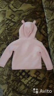 Кофта вязанная с капюшоном