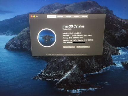 Apple iMac 21 5 (Late 2015) 2.8 4-Core i5 512SSD