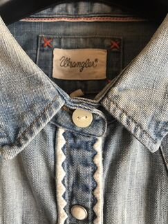 Джинсовая рубашка Wrangler