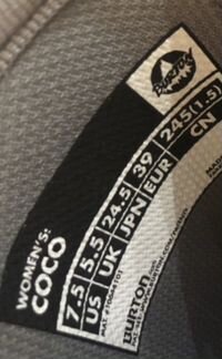 Burton Coco US 7,5/39/24,5 см