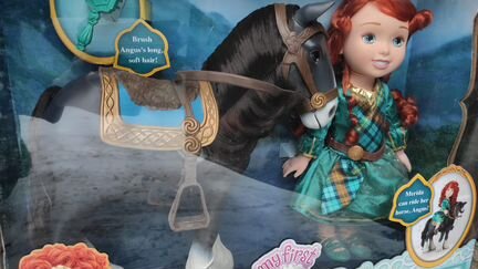 Набор с куклой Disney Малышка Мерида и конь Ангус