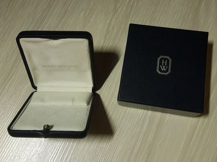 Коробка Harry Winston под серьги крупные оригинал