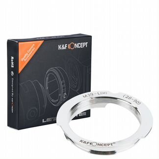 Адаптер K&F Concept Leica M- M39 (28-90) новый