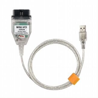 Диагностический кабель автосканер Mini-VCI J2534