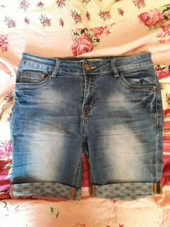 Женские джинсовые шорты 44 размер