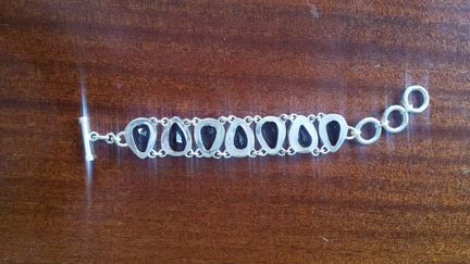Браслет серебряный