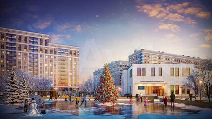 2-к квартира, 54.7 м², 12/14 эт.