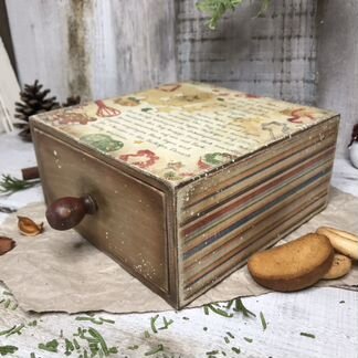 Шкатулка, с выдвижным ящичком Мои секреты