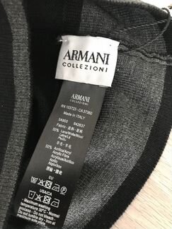 Мужская шерстяная шапка Armani Collezioni оригинал