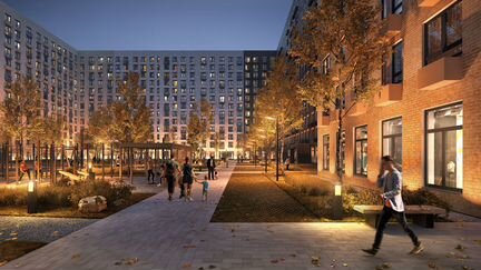 2-к квартира, 52.8 м², 2/17 эт.