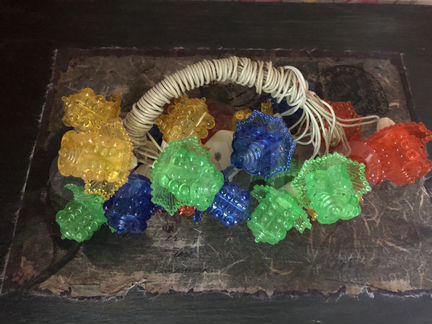 Гирлянды на елку СССР