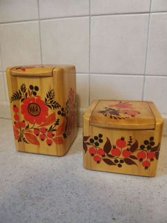 Набор для чая (тара) деревянные