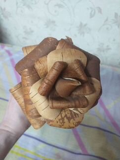 Роза из бересты