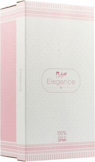 Пупс Arias Elegance 42 см., в голубом комбинезончике, с соской, со звуком, плачет (Т16353)