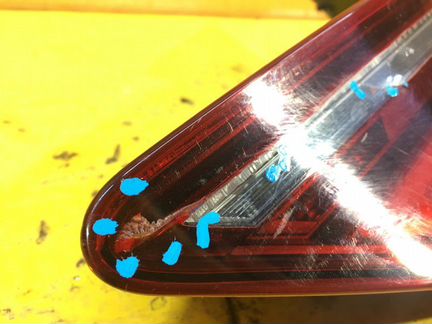 Фонарь внутренний задний правый Audi A7 4G