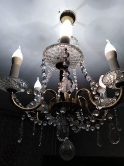 Люстра хрустальная