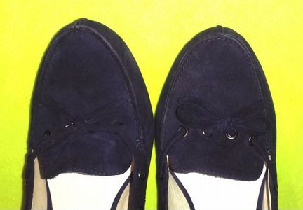 Замшевые туфли от Tervolina на каблуке, р.39