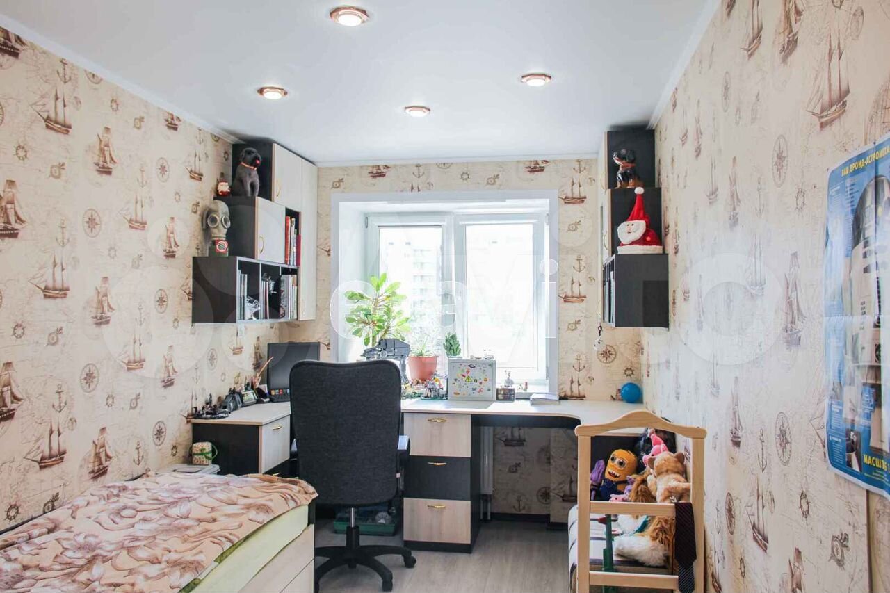 2-к квартира, 52 м², 6/9 эт.
