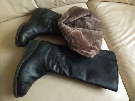 2 пары зимних сапог (Германия) р.38