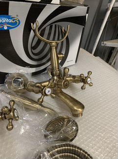 Комплект смесителей Quaranta Бронза Италия