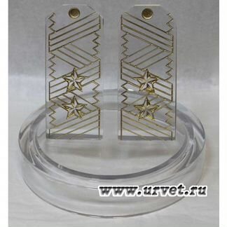 Погоны Хрустальные (Любое звание)