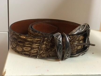 Мужской кожаный ремень эксклюзив