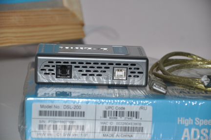 Adsl модем D-Link DSL-200