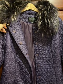 Стёганное Пальто осень/зимa, фирма gold &ziss