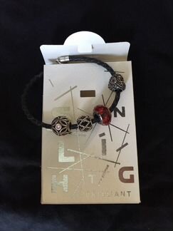 Шармы новые серебро Sunlight +браслет