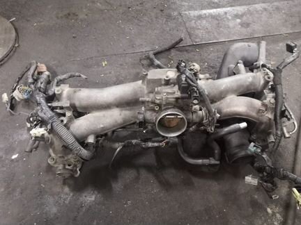 Впускной коллектор Subaru ej205 мех дроссель