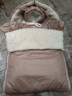 Конверт на овчине + комбинезон