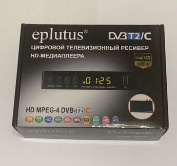 Цифровая тв приставка Eplutus dvb 125T