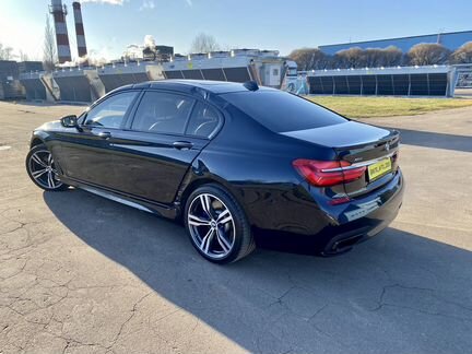 BMW 7 серия 4.4 AT, 2017, битый, 40 000 км