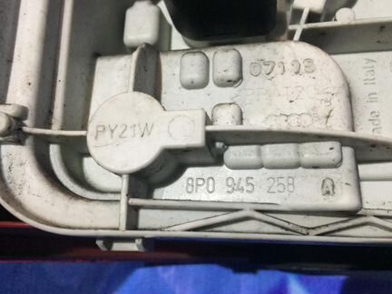 Фонарь задний правый внешний Ауди А3 8П