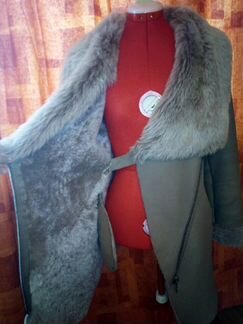 Дубленка из овчины с отделкой тосканой