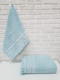 Полотенце Sandra Цвет: Ментоловый (50х90 см, 70х140 см)