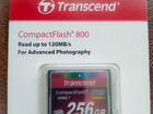 Новая Compact Flash Transcend TS CF800 256Gb
