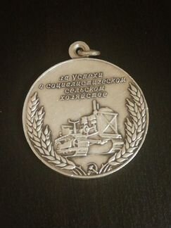 Медаль За успехи в соцсельхозхозяйстве ВДНХ