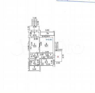 Свободного назначения, 60,3 м²