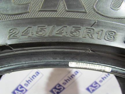 245 45 18 Bridgestone бу шины 245-45-R18 100R