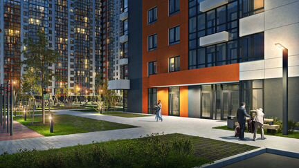 2-к квартира, 55 м², 21/25 эт.