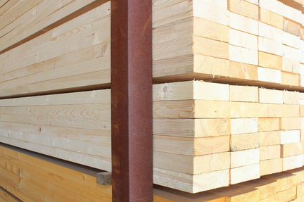 Строганная доска сухая для лаг и стропил 50*150*6