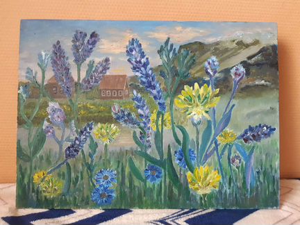 Картина маслом на холсте 