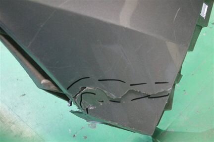 Юбка бампера задняя Volkswagen Tiguan 2 2016