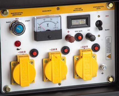 Генератор дизельный DD6300Е, 5,0 кВт